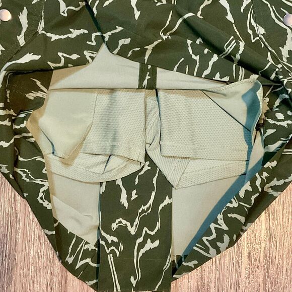 Athleta Vienna Cargo Skort Voyage Eucalyptus Olive Green Women's Size 4 Skirt - Picture 6 of 10